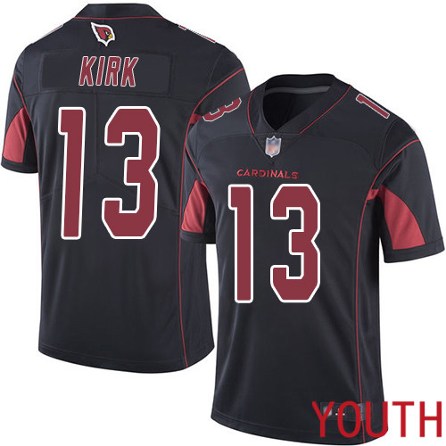 Arizona Cardinals Limited Black Youth Christian Kirk Jersey NFL Football #13 Rush Vapor Untouchable->arizona cardinals->NFL Jersey
